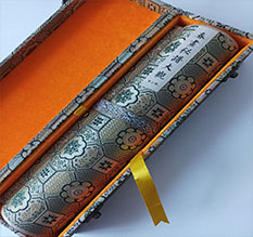 连云书画装裱案例